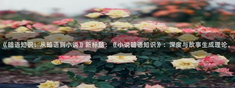 那事小说阅读